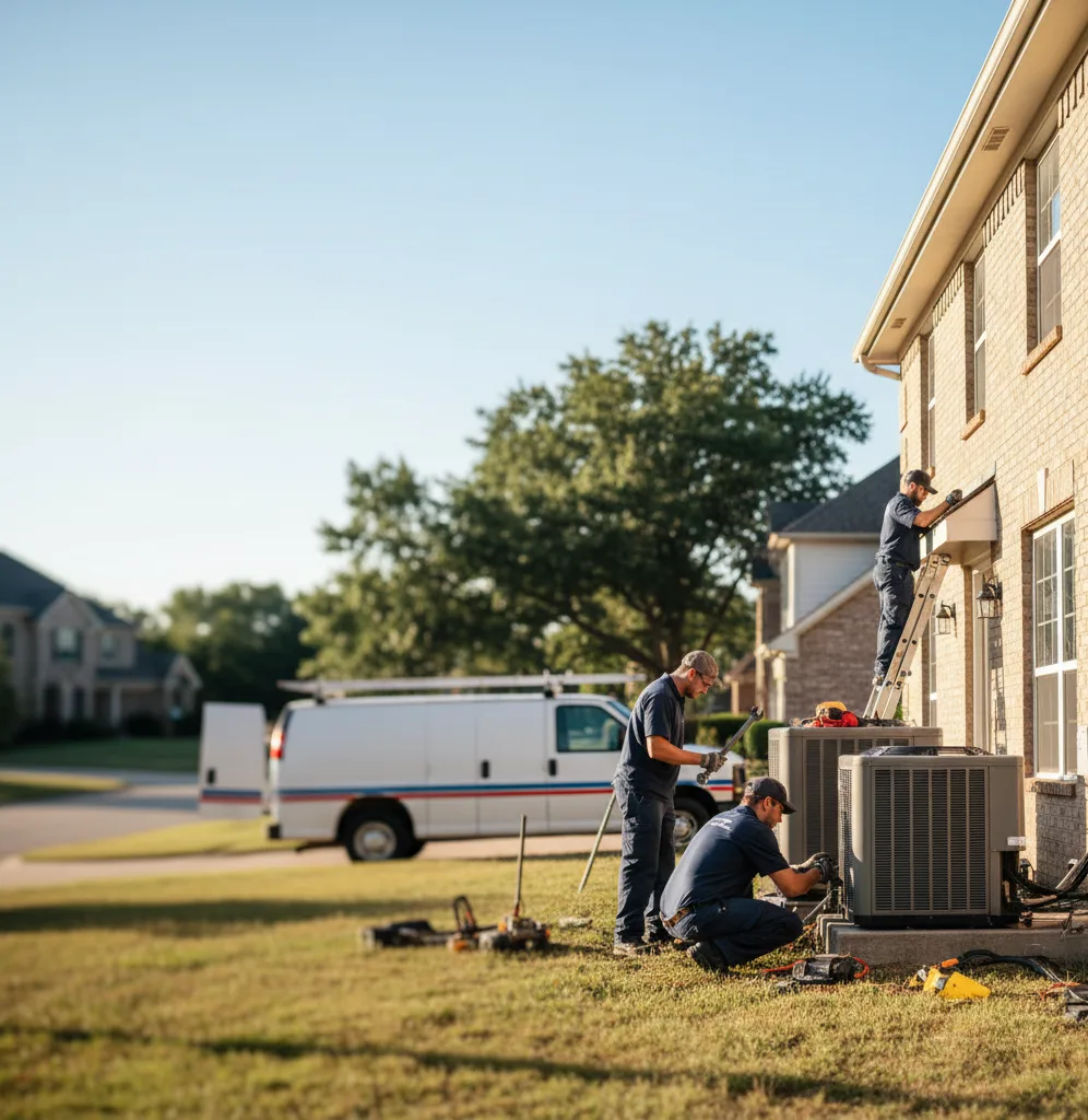 AC Installation in China, TX